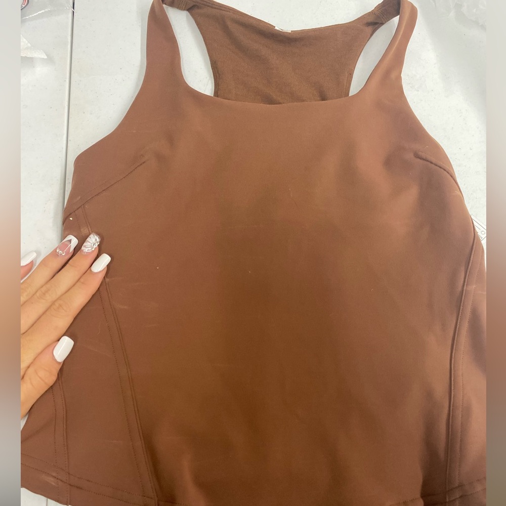 Lululemon brown tank